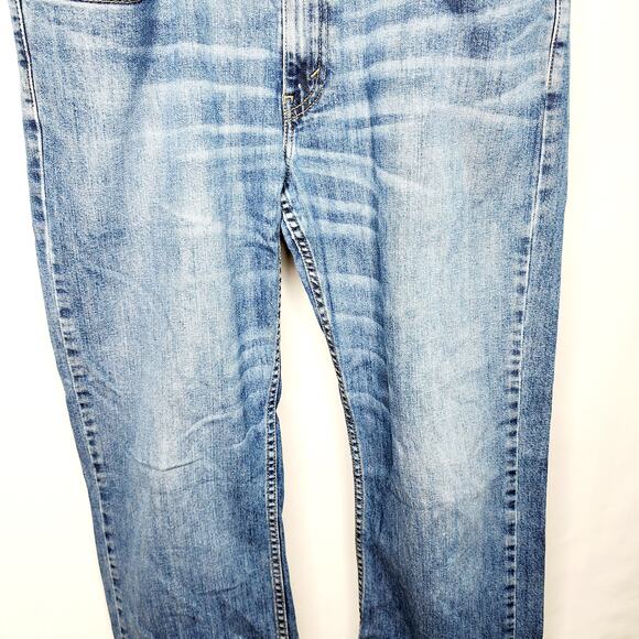 Levi's 559 Men's Relaxed Straight Fit Blue Denim Jeans  34 x 32.5 - Picture 5 of 14